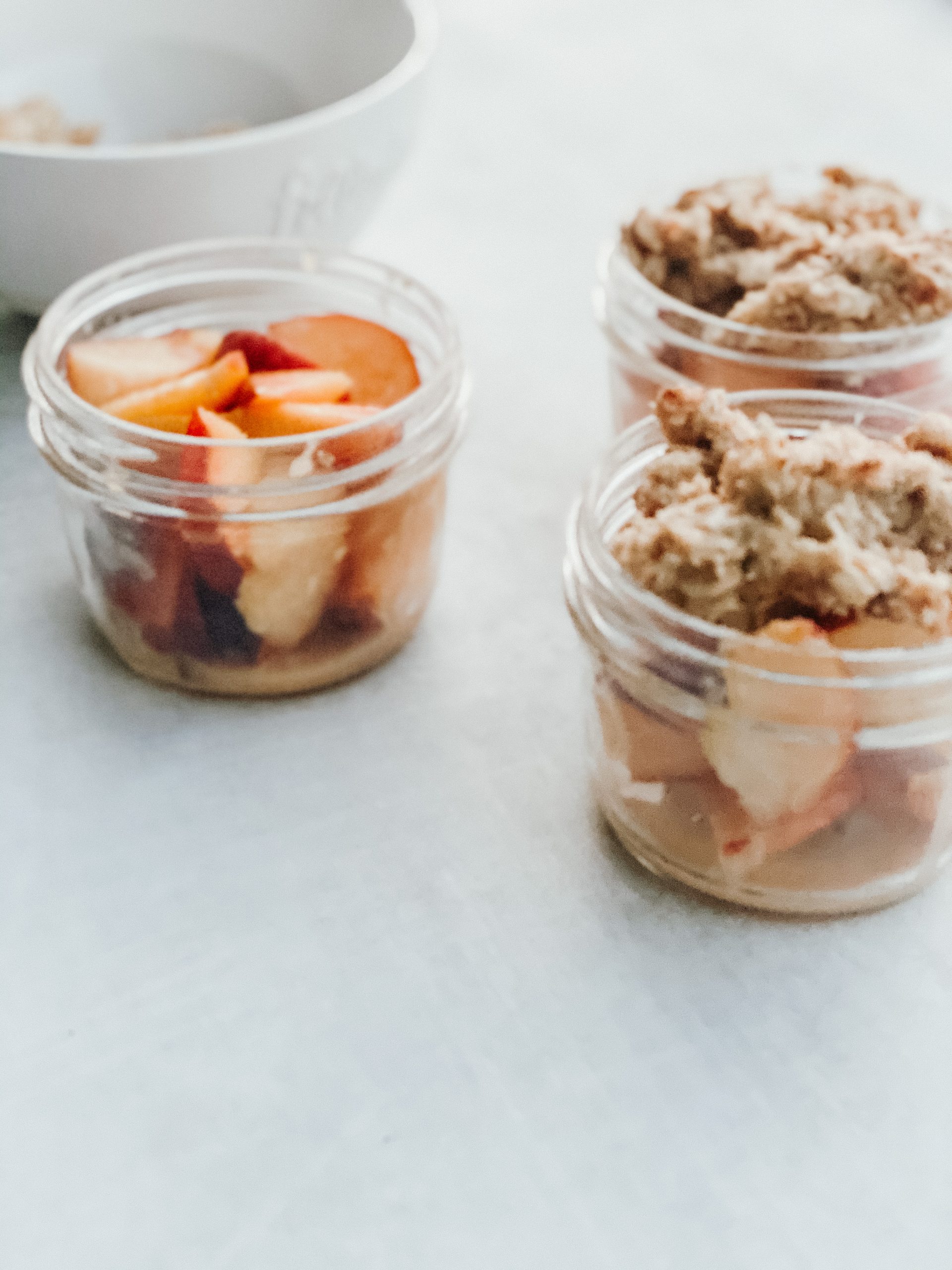 Peach Crumble
