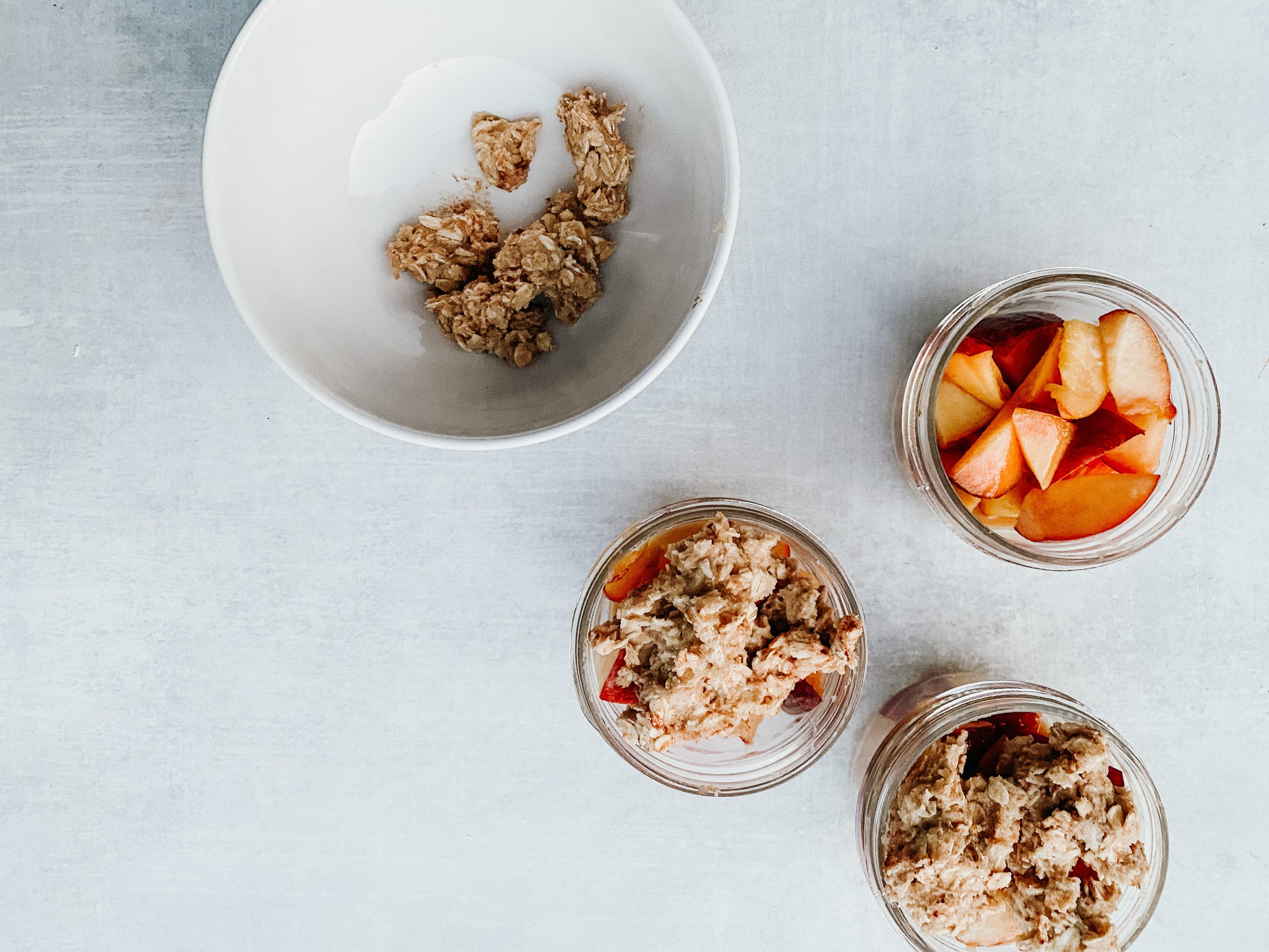 Peach Crumble