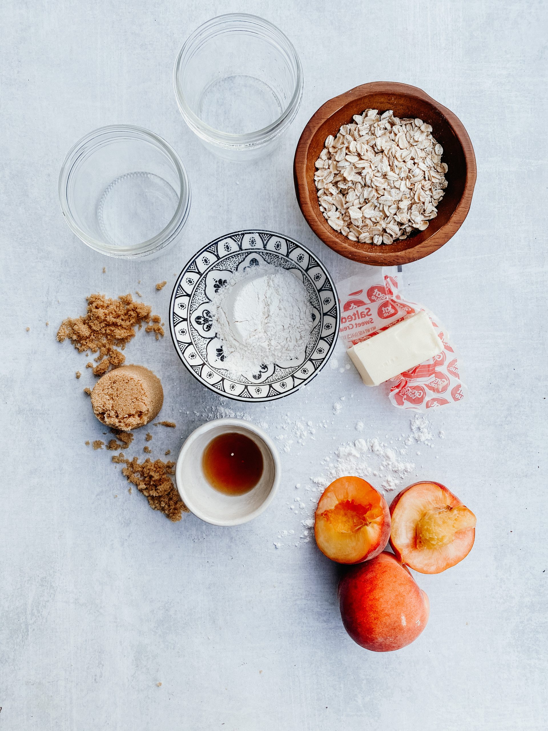 Peach Crumble